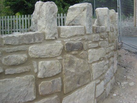 Stone fencing