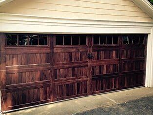 Wooden Door — Garage Door Installation in Hazlet, NJ