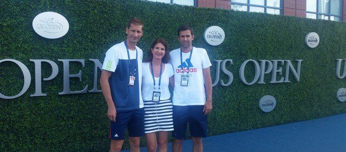 Florian Mayer und Tobias Summerer bei den US Open