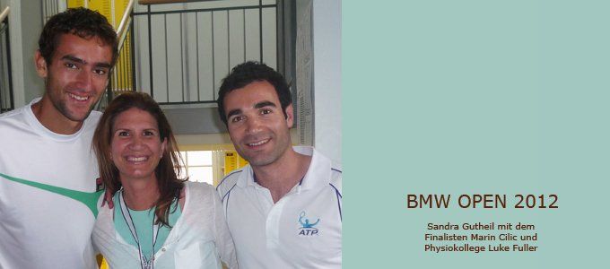 Marin Cilic und die Physiotherapeuten