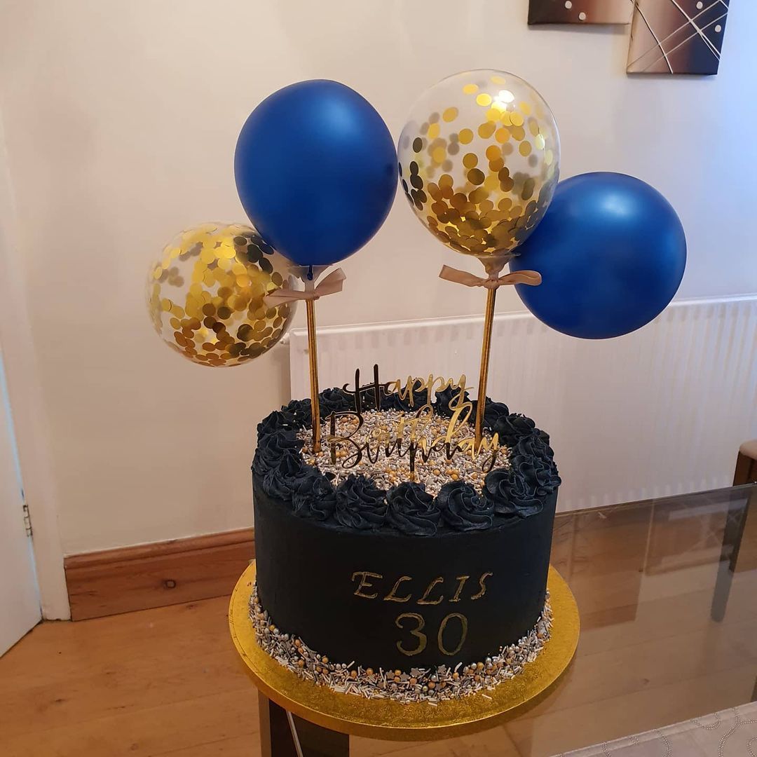 bespoke 30th birthday cake