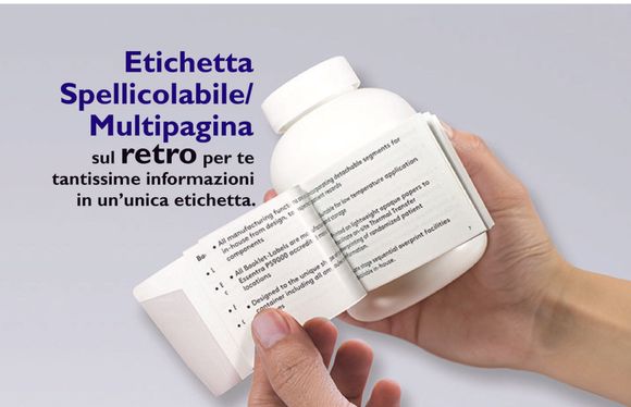 etichetta multipagina