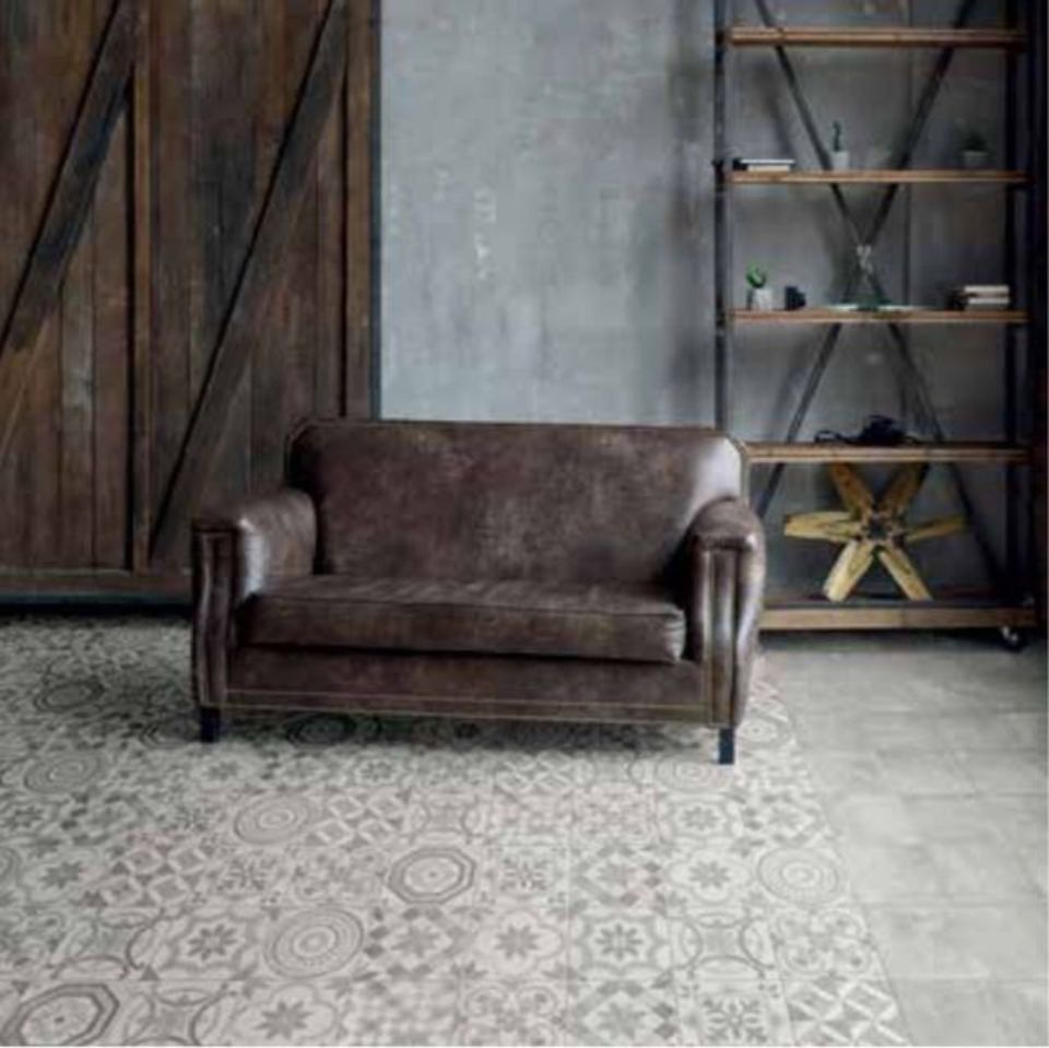 pavimento stile retrò in ceramica