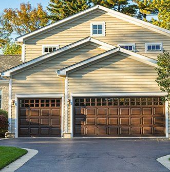 Home with Garage and Front Garden — Anaheim Hills, CA — Edgemont Garage Doors Home with Garage and Front Garden — Anaheim Hills, CA — Edgemont Garage Doors