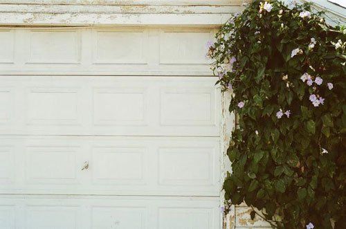 Garage Door Services — Old Garage Door in Long Beach, CA Garage Door Services — Old Garage Door in Long Beach, CA