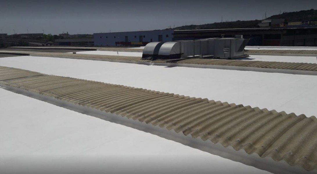 Impermeabilizzazione di una struttura industriale