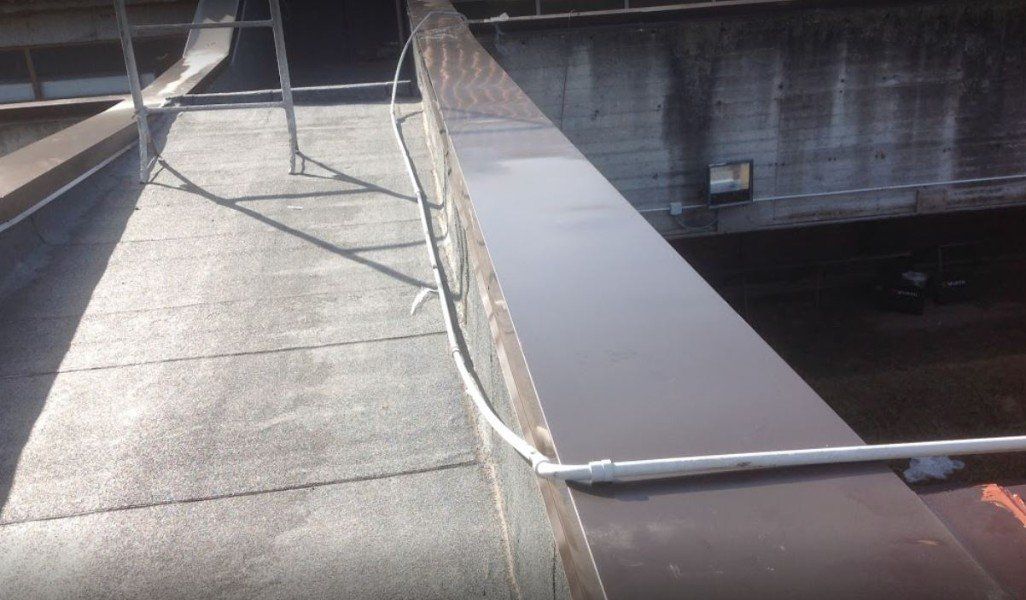 Impermeabilizzazione edificio industriale
