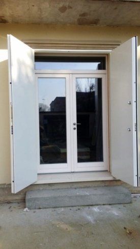 porta finestra bianca