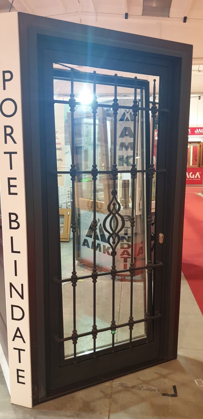 inferriata su porta