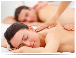 When you want to prepare for the big day in Ballymoney call Papillon Beauty, Skincare & Relaxation A woman and man both receiving back massages