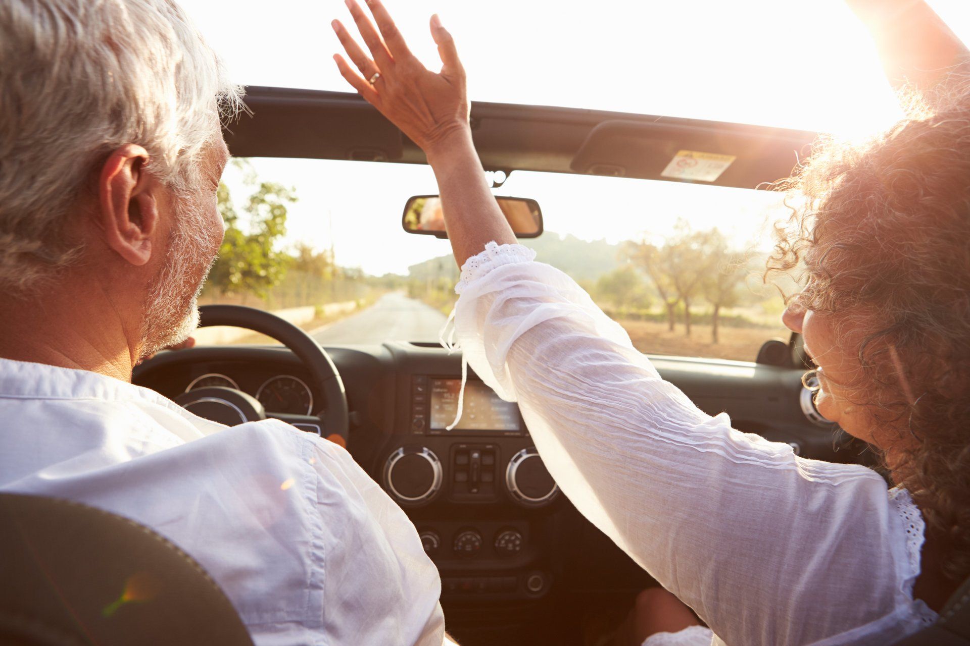 Happy Elderly couple