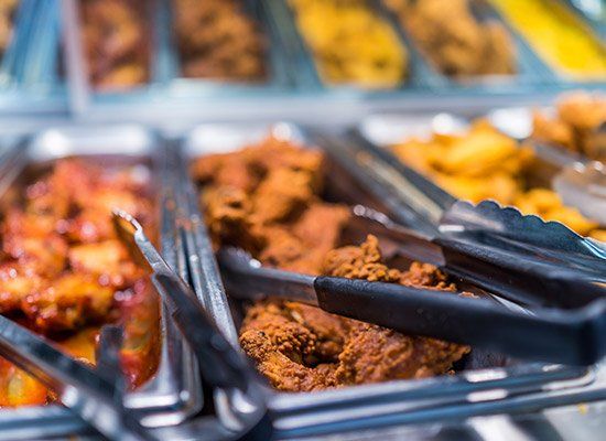 Fried Chicken Buffet Bar — Newtown, PA — Piccolo Trattoria Italian Catering
