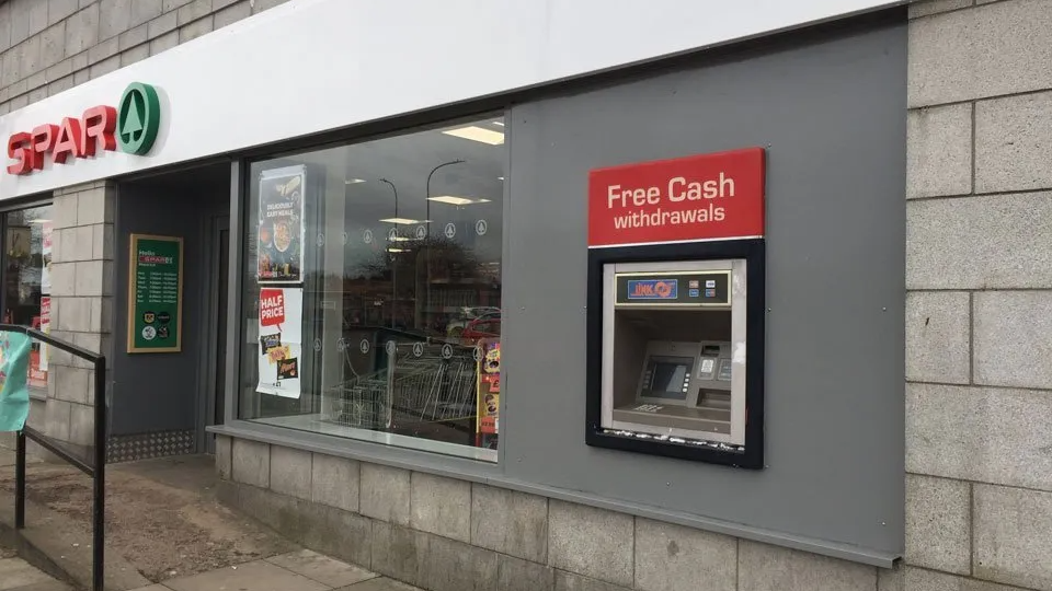 Spar store front