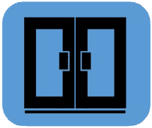framed door