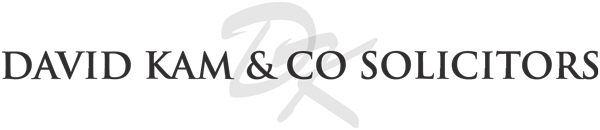 Black and white logo of David Kam & Co Solicitors logo