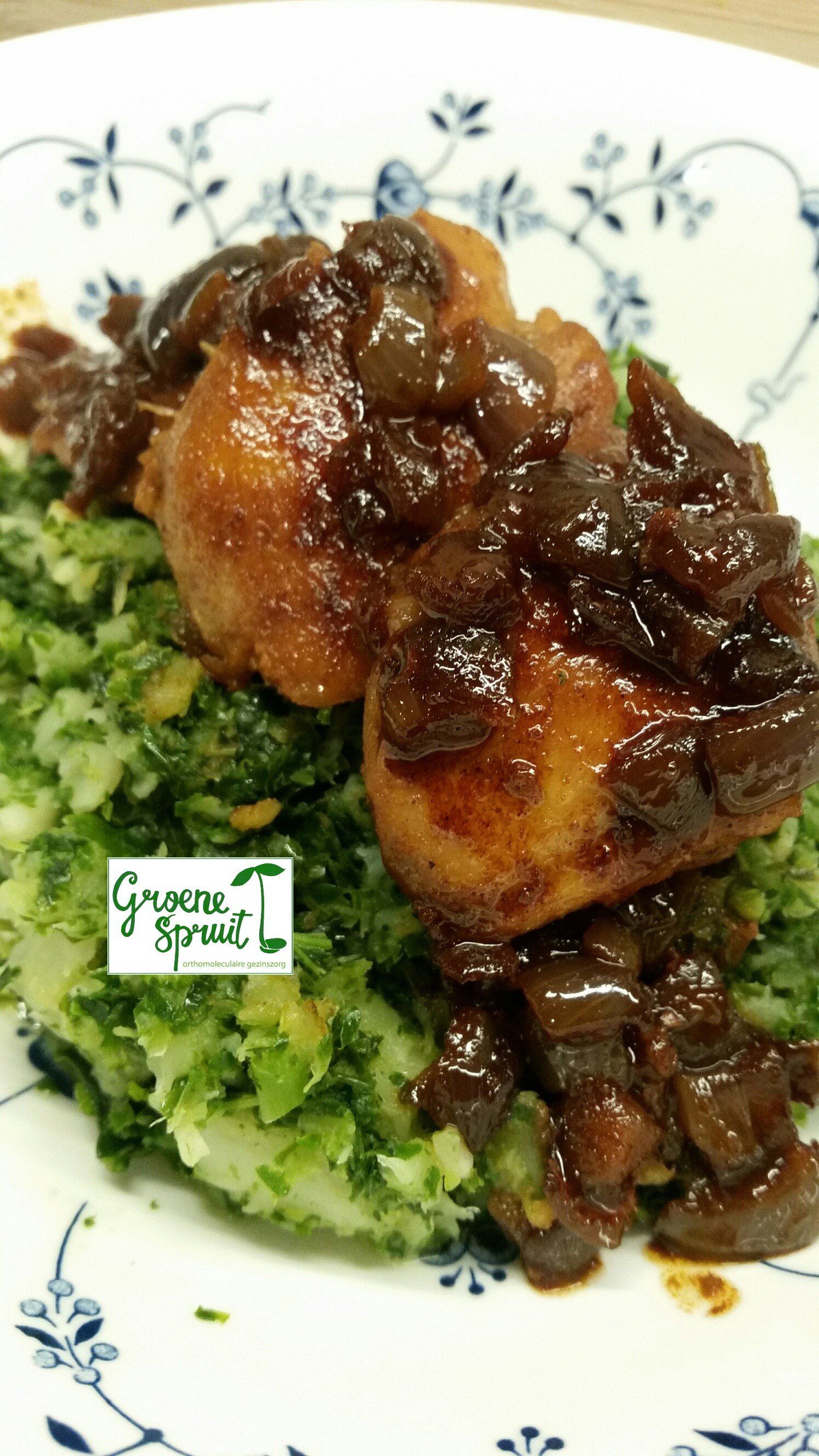 recept diner Knolselderij stamppot oerdieet paleo