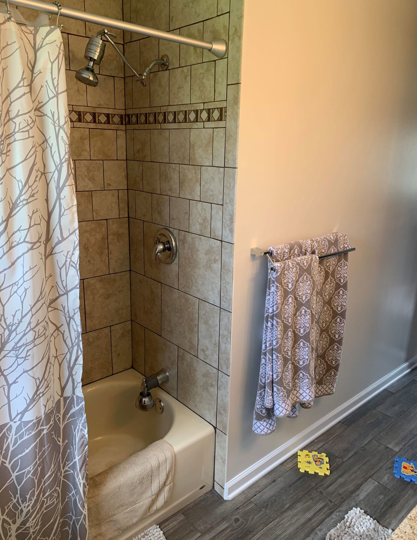After Bathroom Sheetrock — Chittenango, NY — J & J Painting and Son