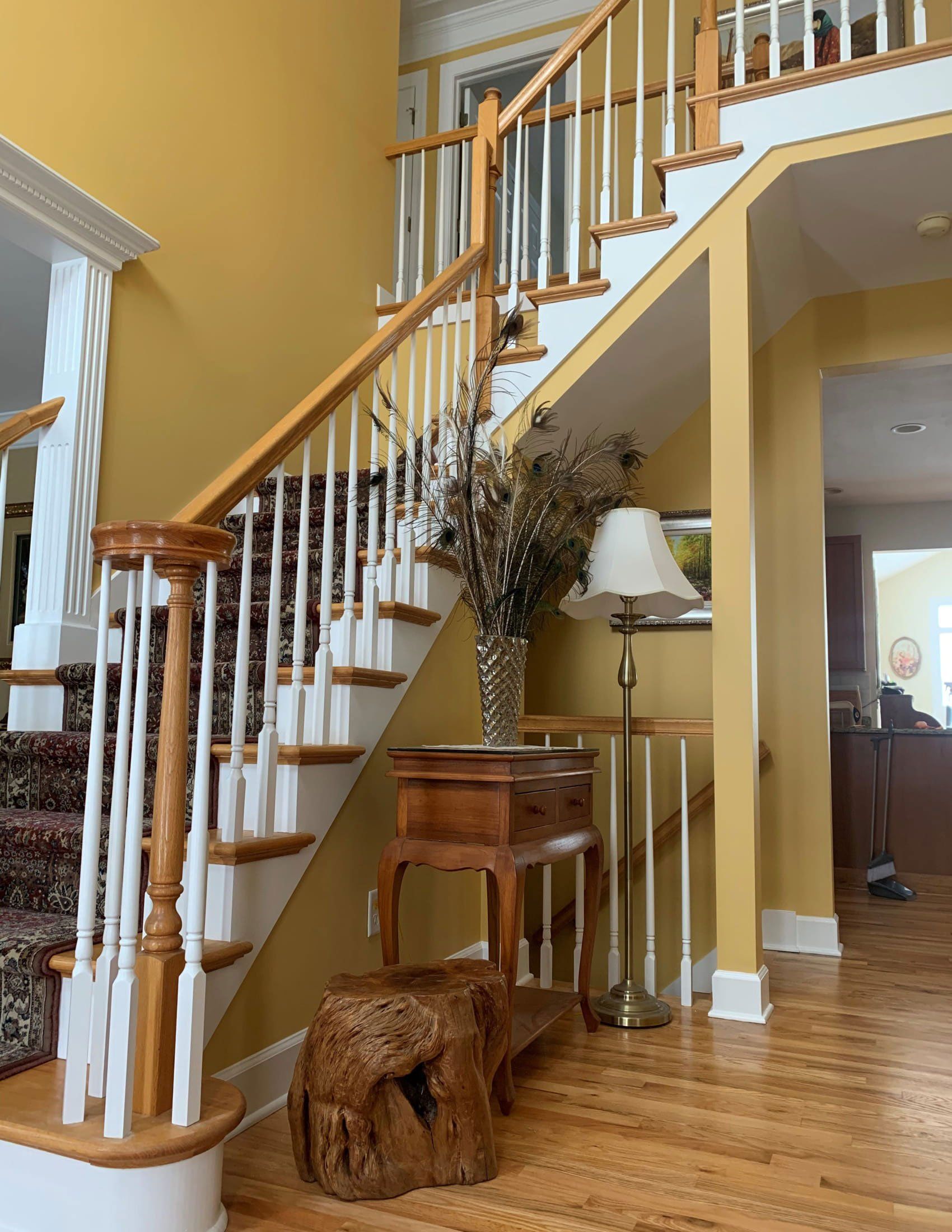 Yellow Paint House — Chittenango, NY — J & J Painting and Son