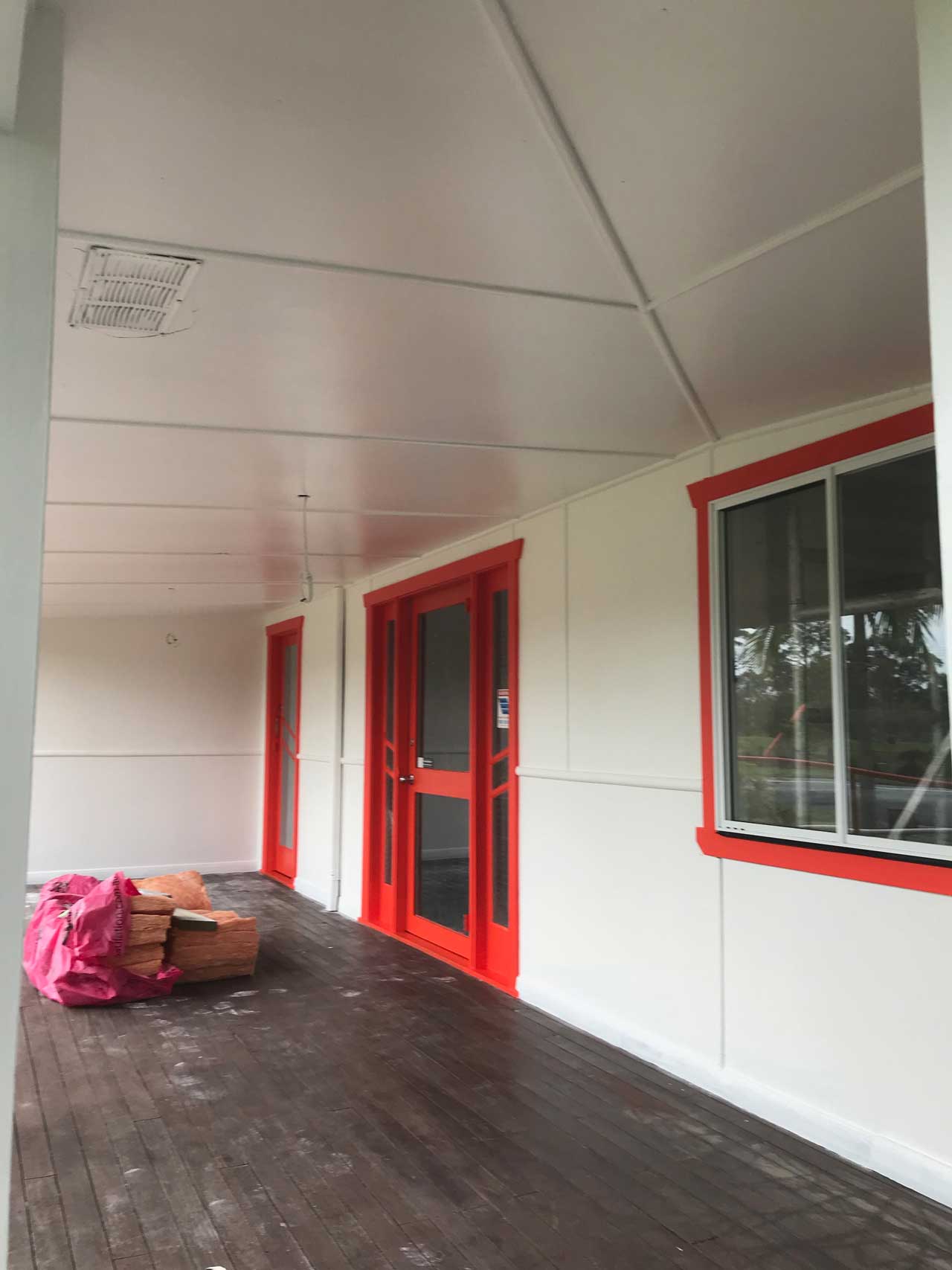 a front paint work