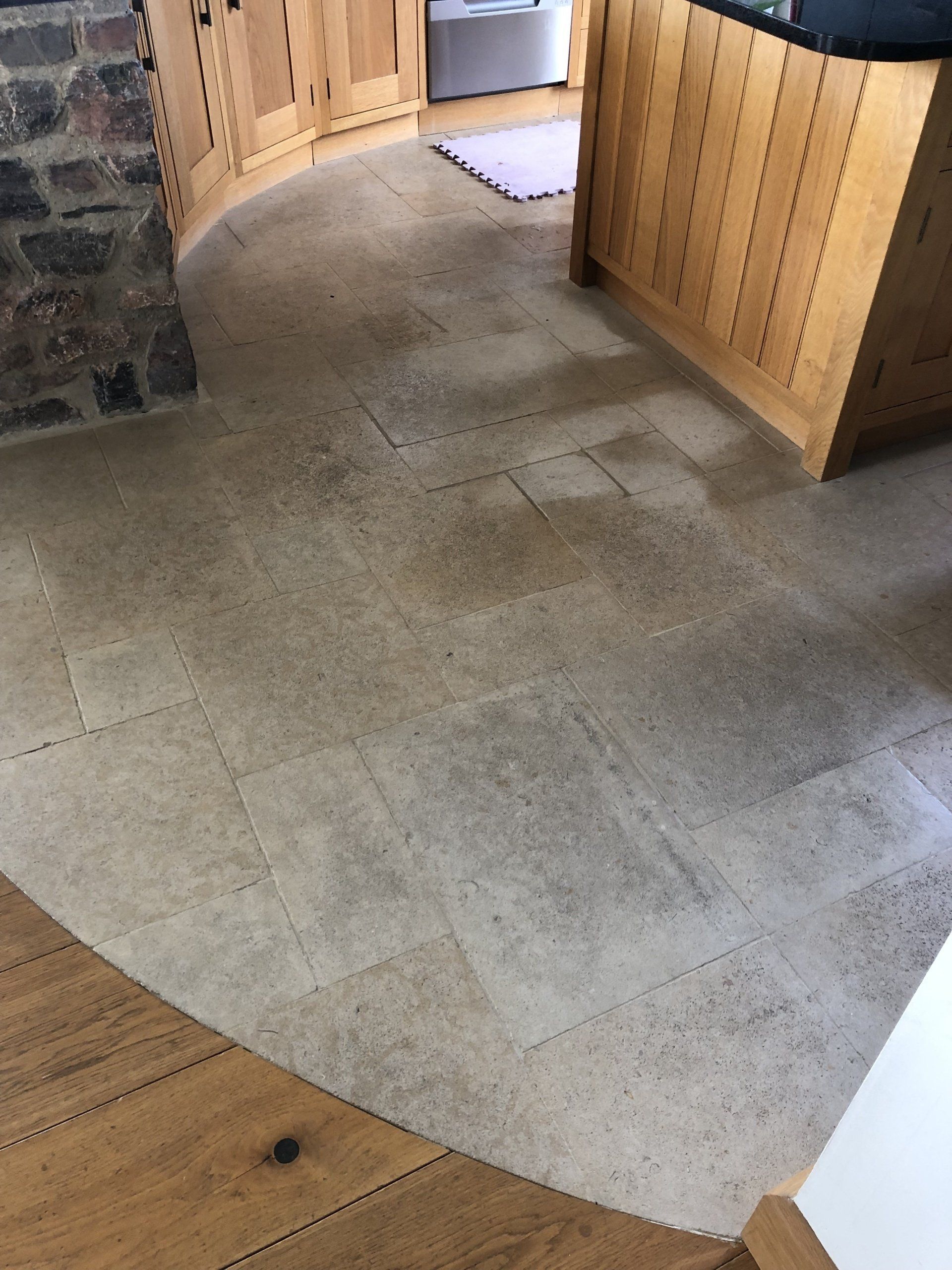 Stone floor cleaning in Bournemouth Dorset with All Surface Care