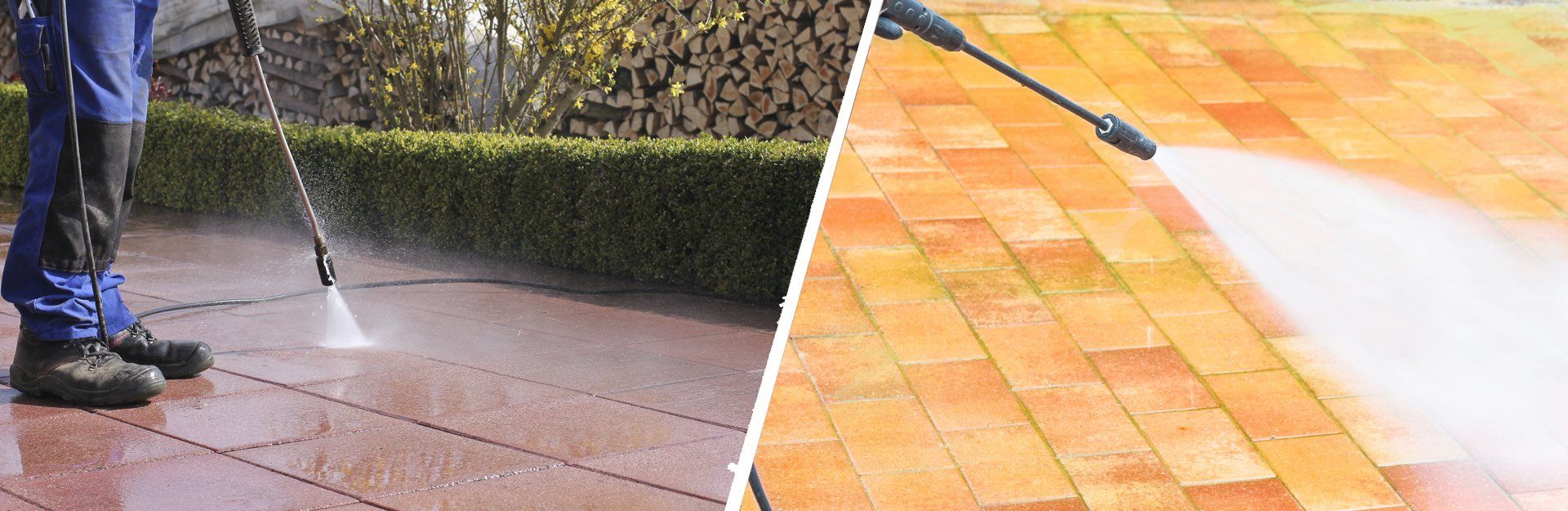 Patio cleaning