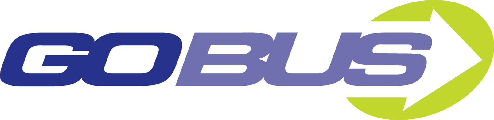 A logo for cobus with an arrow pointing to the right