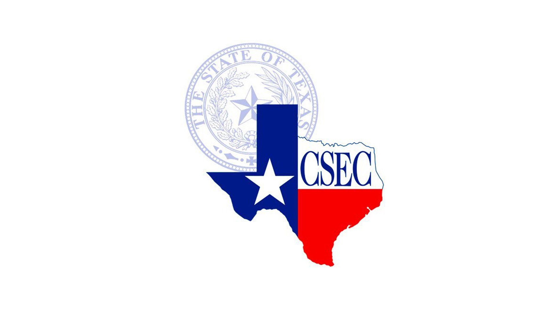 A logo for the state of texas is shown