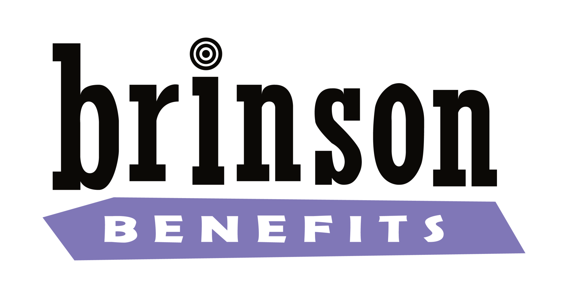 A logo for brinson benefits is shown on a white background.