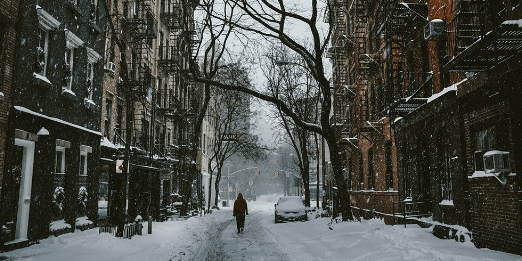 winter road