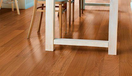 Solid wood flooring