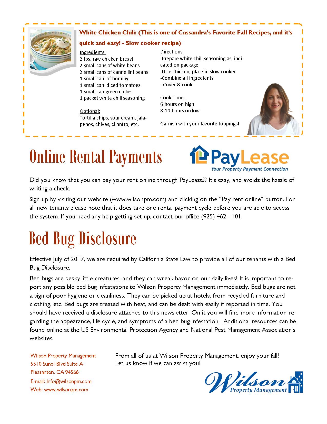 Condominiums — Fall Season Newsletter in Pleasanton, CA
