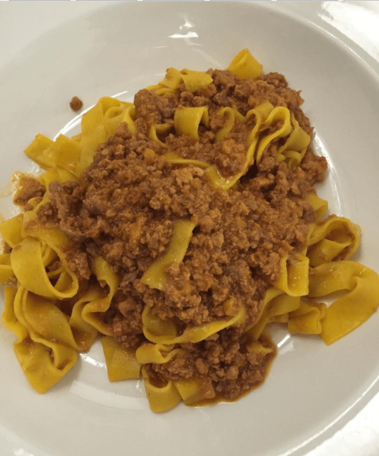 tagliatelle al ragù
