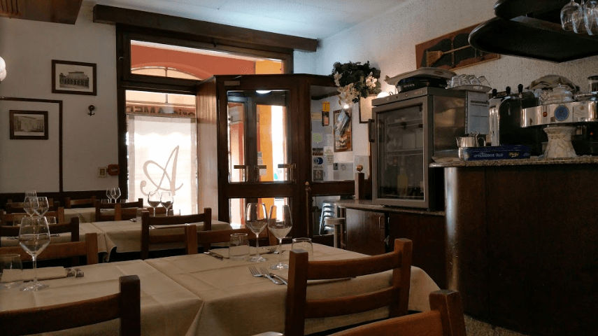 Ingresso del ristorante