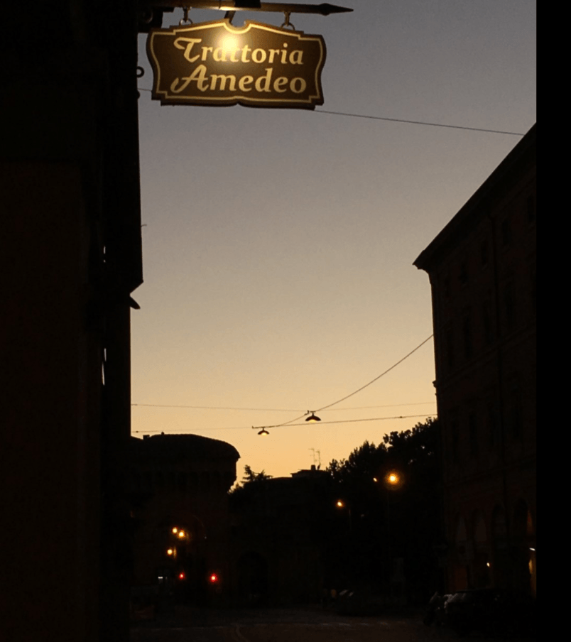 Insegna del ristorante