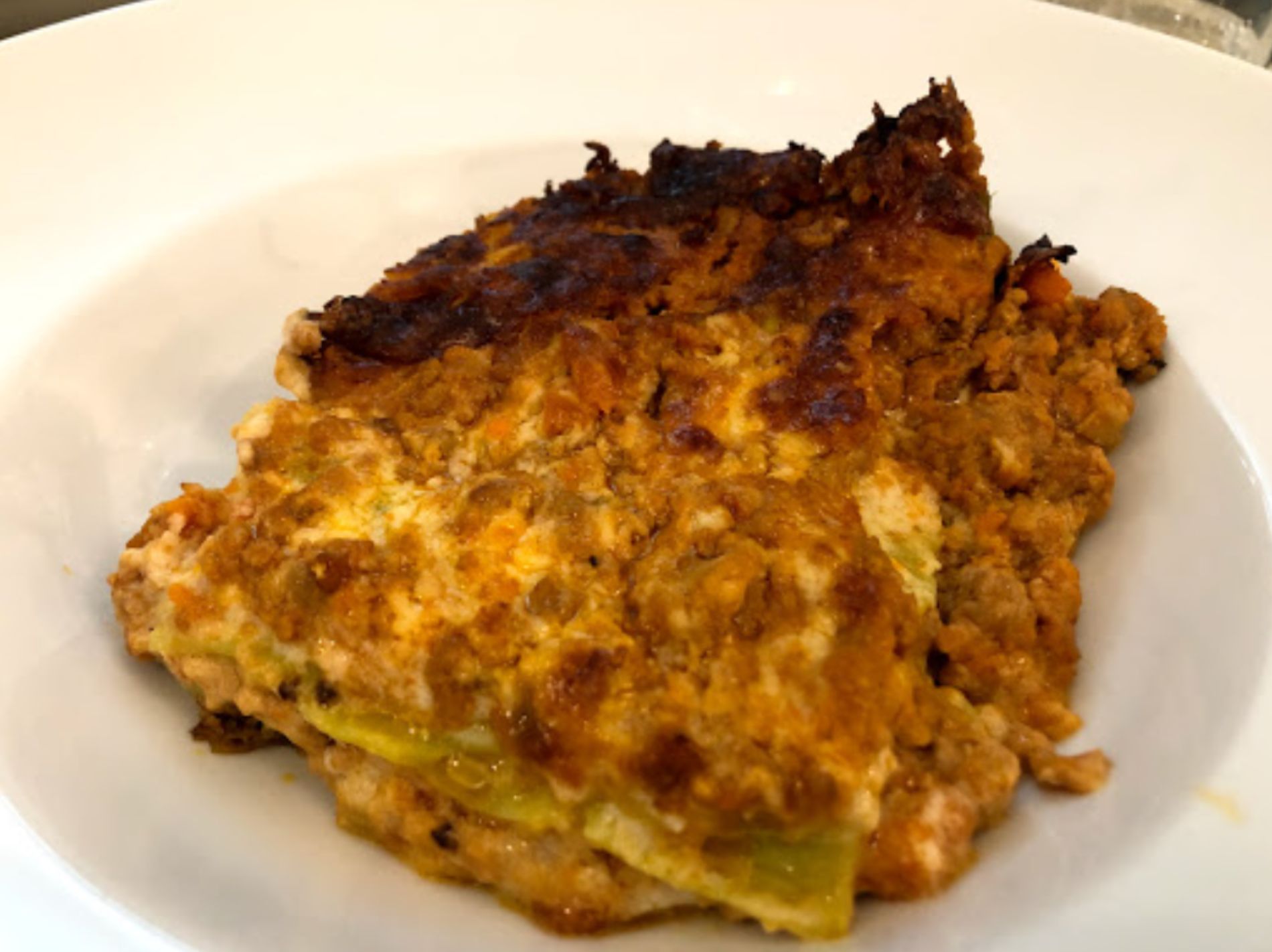 Lasagna bianca e verde