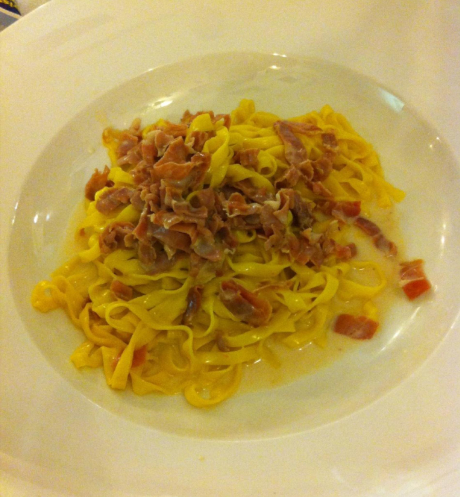 Tagliolini con sugo