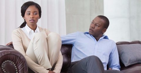 a couple with a dispute