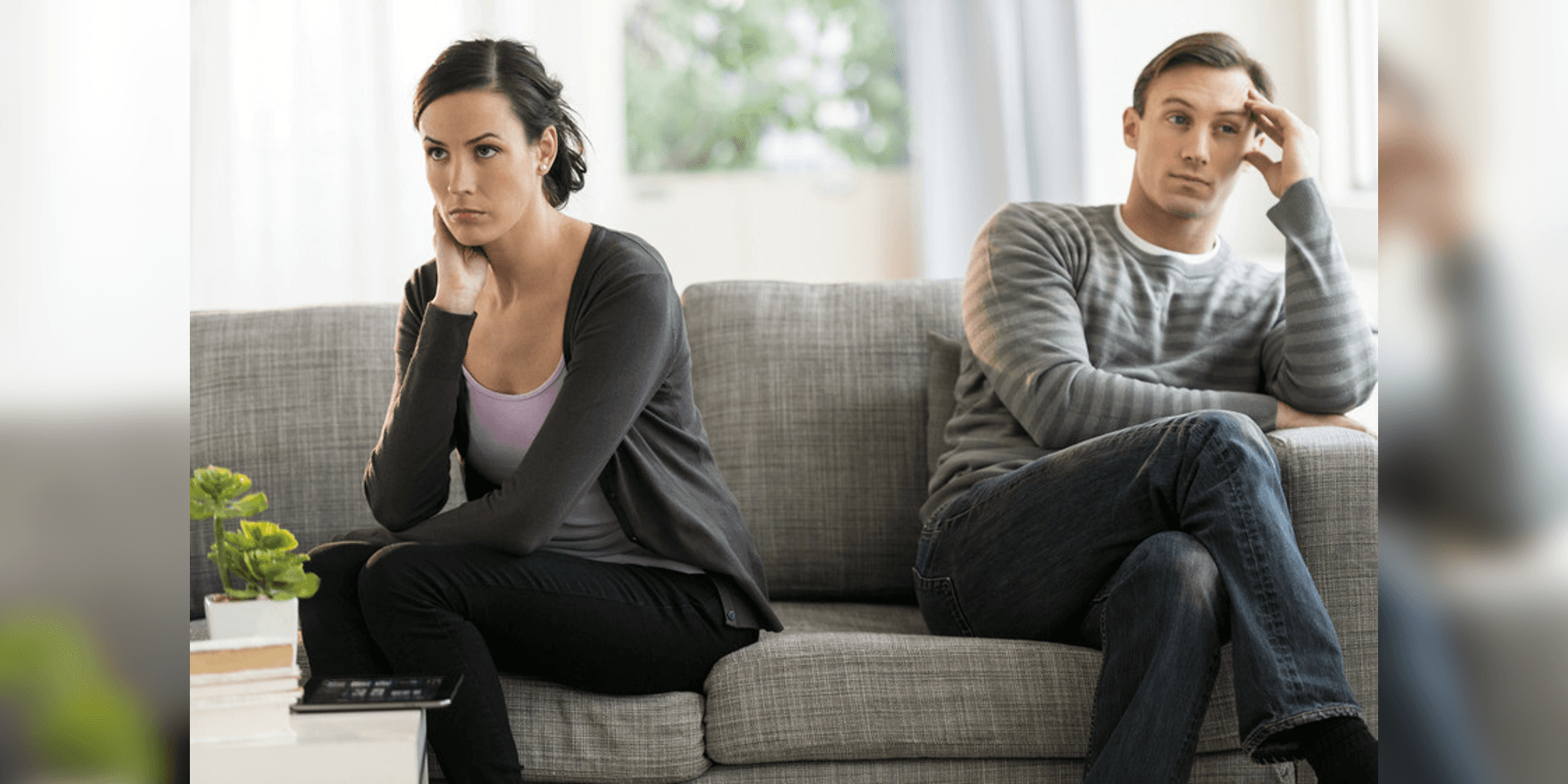 a couple with a dispute