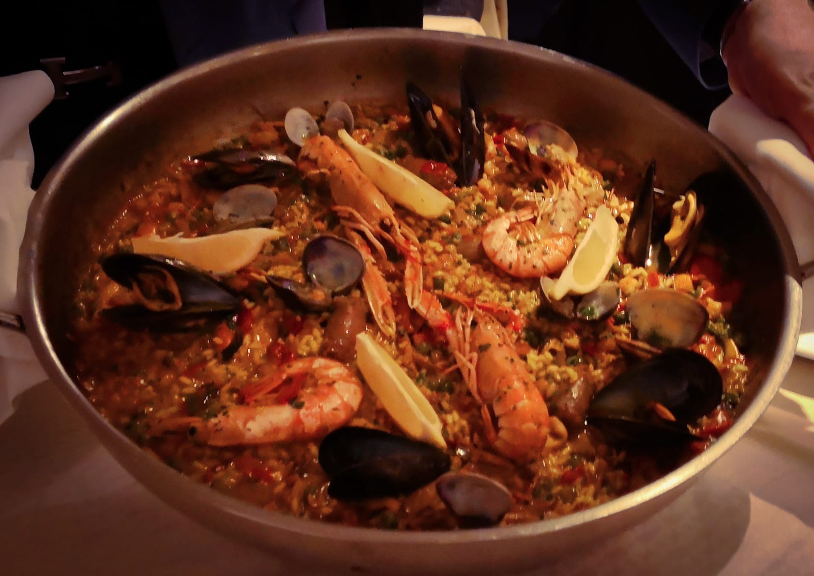 PAELLA Ristorante Byblos Ospedaletti (IM)