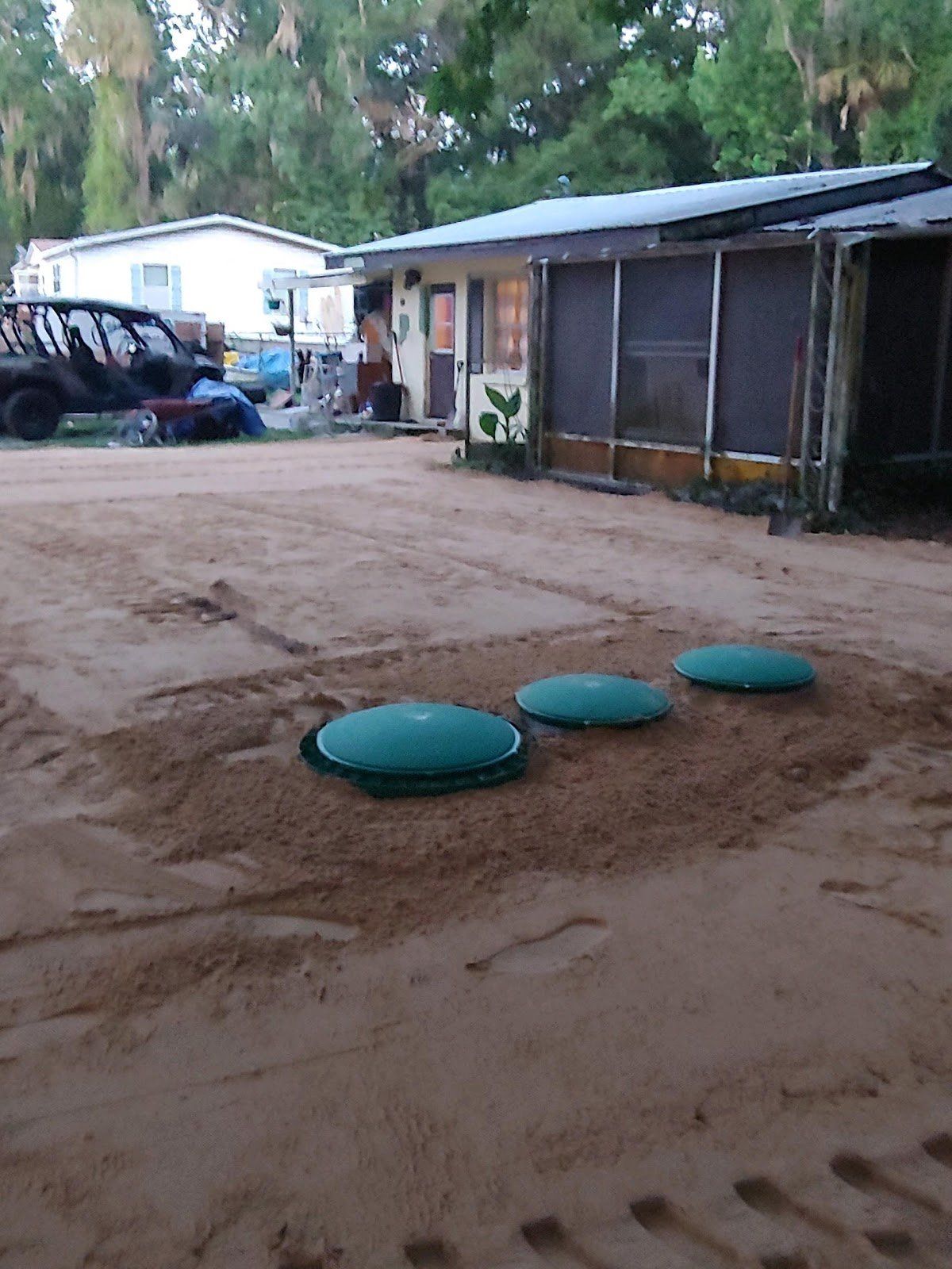 Installed Nitrogen Reducing Aerobic Unit — Hernando, FL — Ace Septic