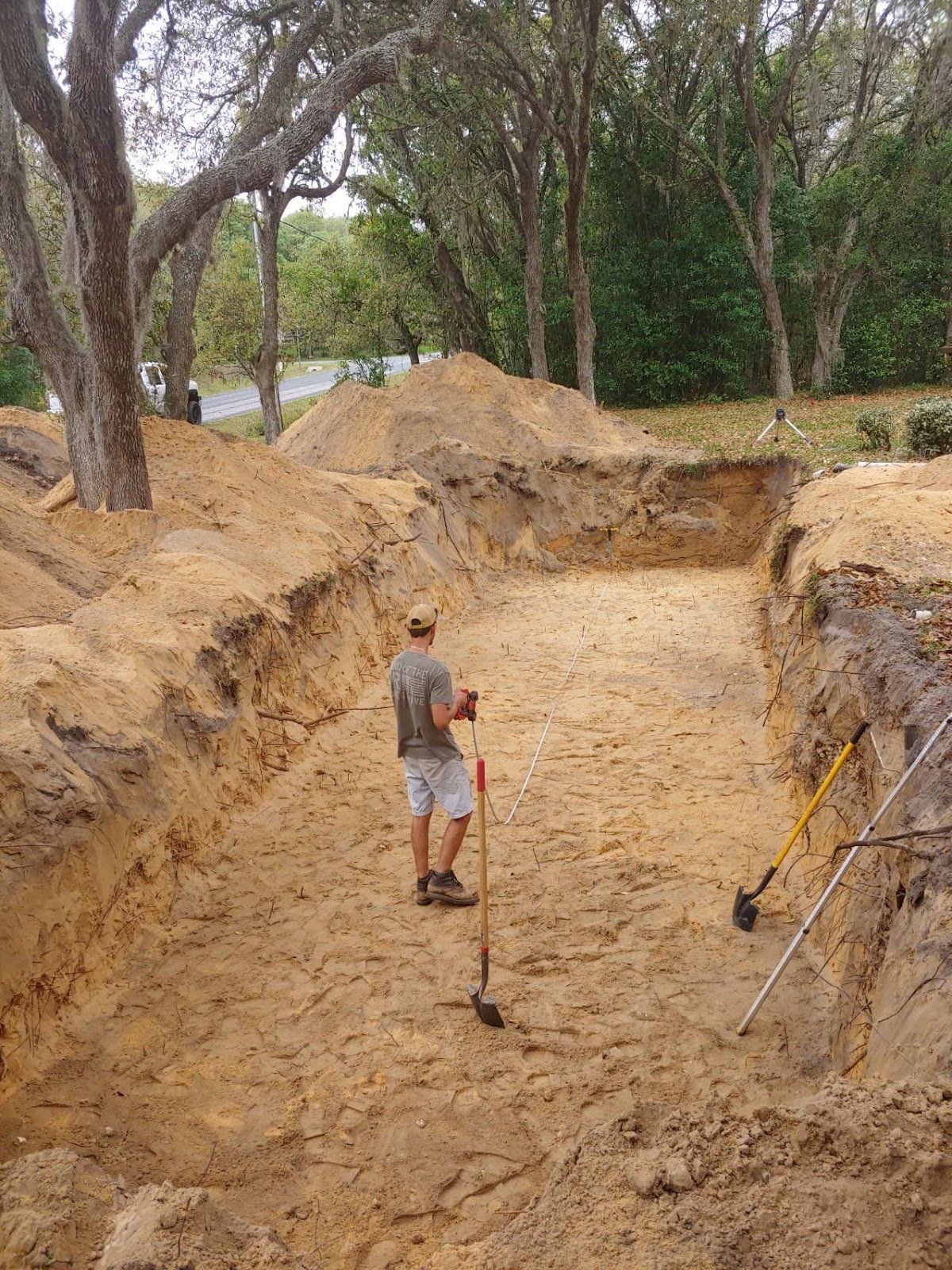 Cleaning a Dirt — Hernando, FL — Ace Septic
