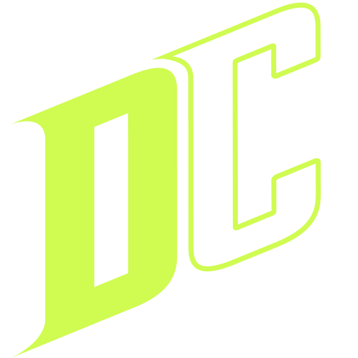 Um logotipo verde e branco com a letra c em um fundo branco.