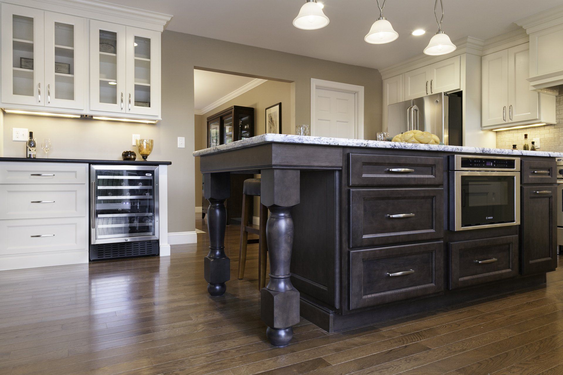 Countertops Installation — A Countertop with Cabinets and Oven in Wilmington, DE
