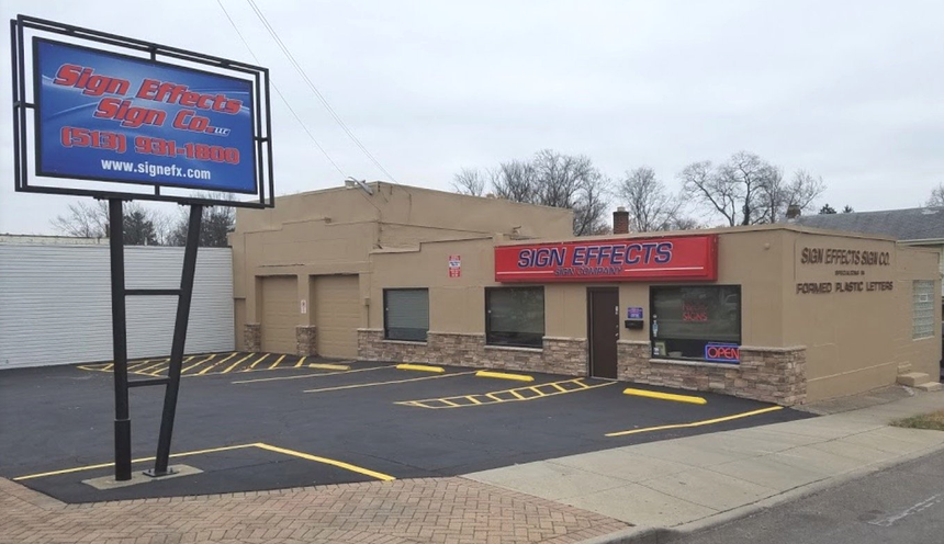 Sign Effects Location