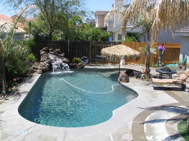 custom pool installation