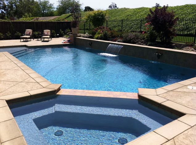 custom pool installation