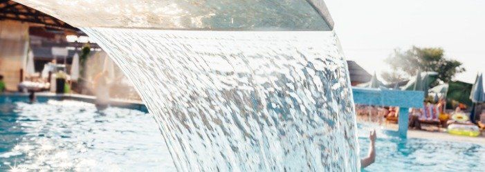 custom pools waterfall | Kingwood, TX