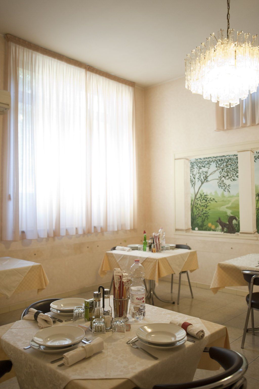 tavoli di un ristorante