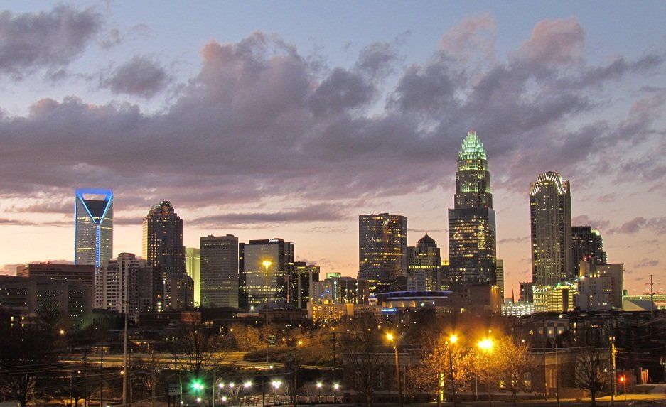 Downtown Charlotte, NC Skyline