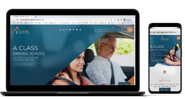 A Class Driving School Website Design & Build | Customer Testimonial